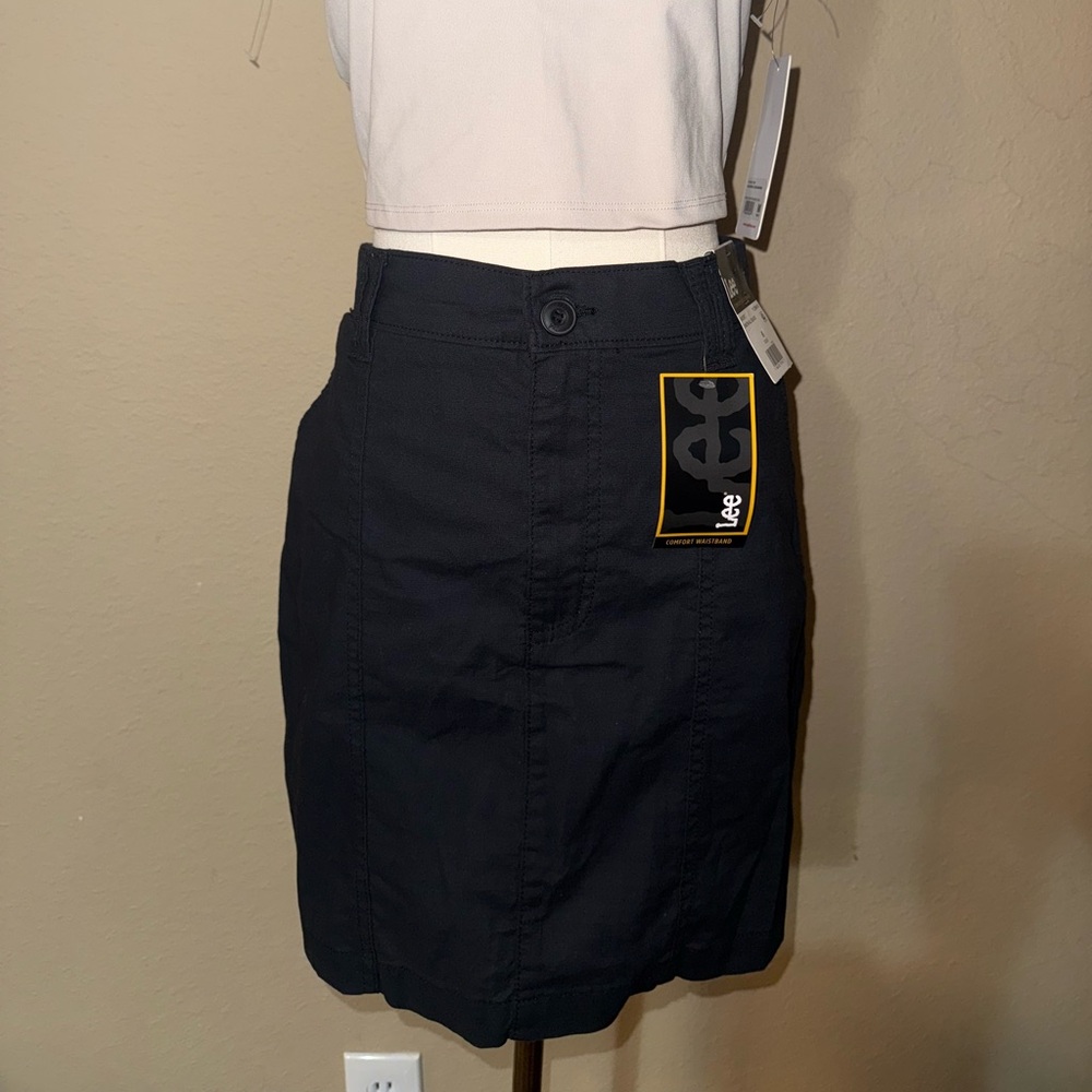 Lee Black Skirt Shorts